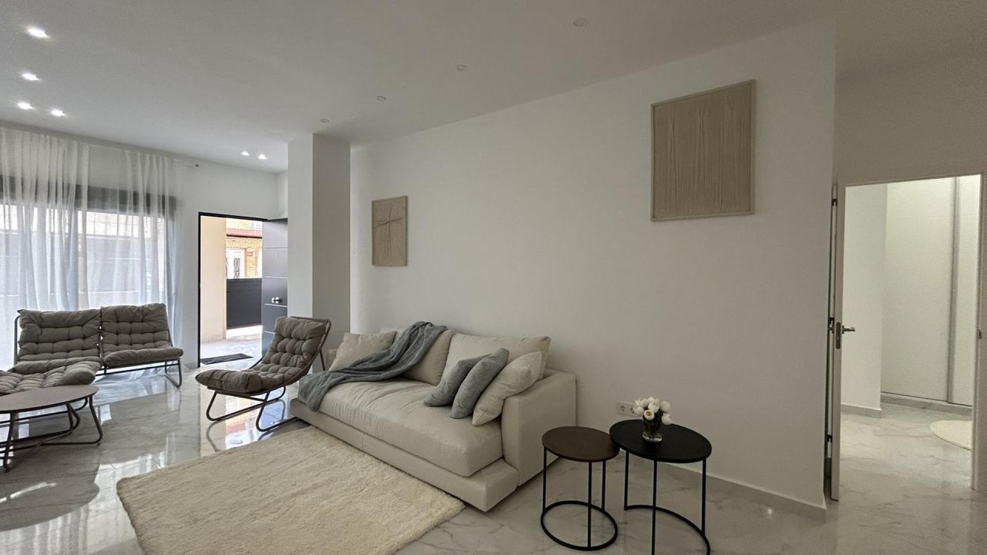 Torrevieja, Playa Del Cura, Apartartamento Planta baja de Obra Nueva