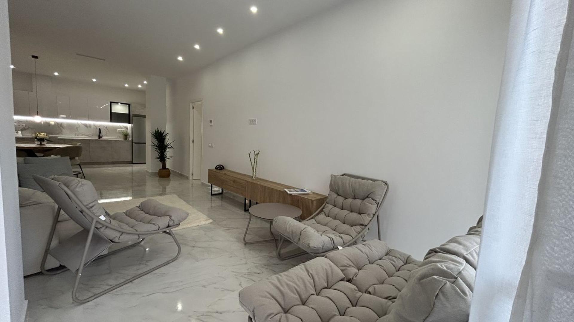 Torrevieja, Playa Del Cura, Apartartamento Planta baja de Obra Nueva