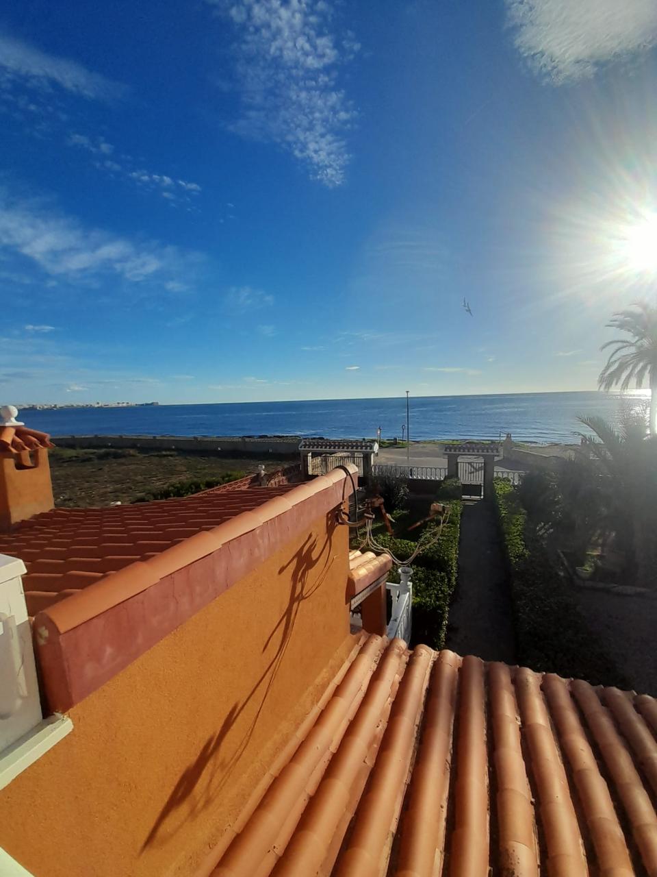 Torrevieja, Rocio Del Mar, Strandvilla mit 1200 m² Grundstück