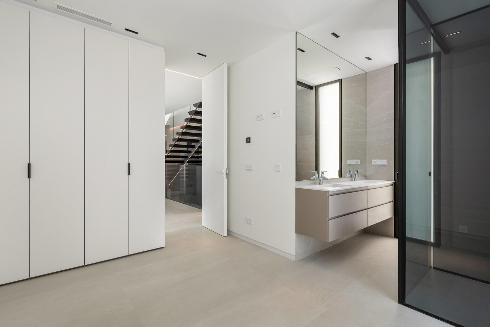 Finestrat, Neu gebaute Luxusvilla mit Meerblick