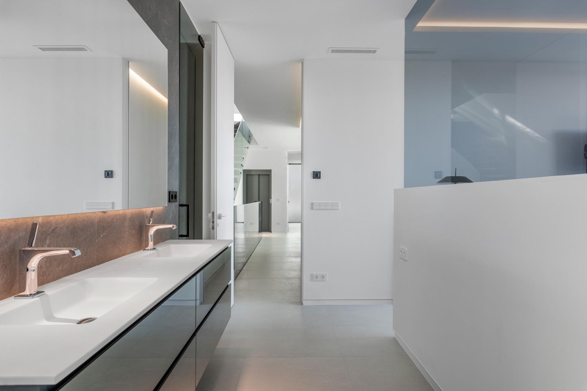 Finestrat, Neu gebaute Luxusvilla mit Meerblick