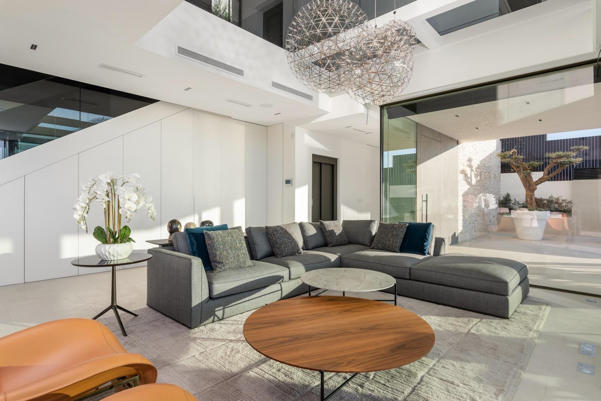 Finestrat, Neu gebaute Luxusvilla mit Meerblick